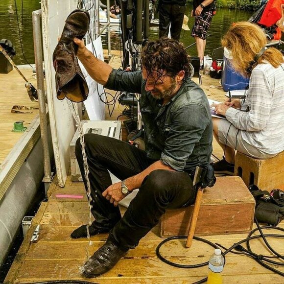 Tony Lama Conquistador 7938 boots 8.5 Rick Grimes - Picture 7 of 9